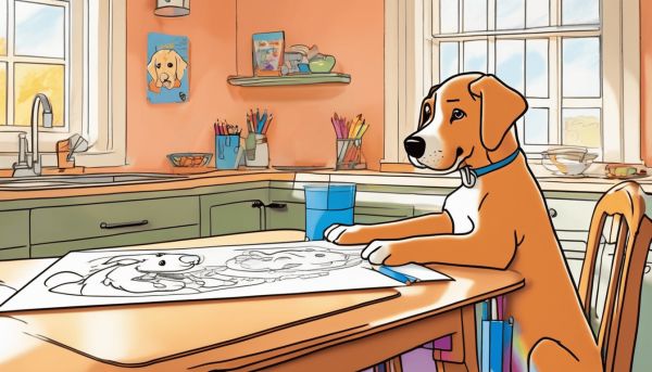 Coloriage d un chien : trouvez des dessins à imprimer gratuitement