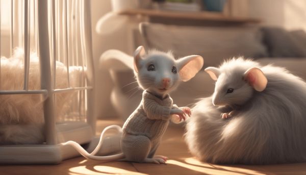 Un choix attentionné pour adopter un rat dumbo